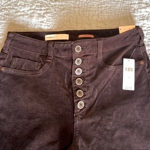 NWT High-wasted Corduroy Pants